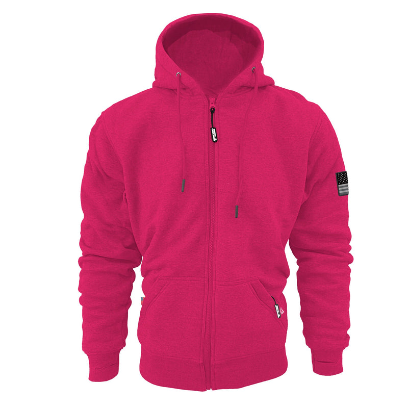 Load image into Gallery viewer, Protective Fleece Unisex Hoodie - Pink
