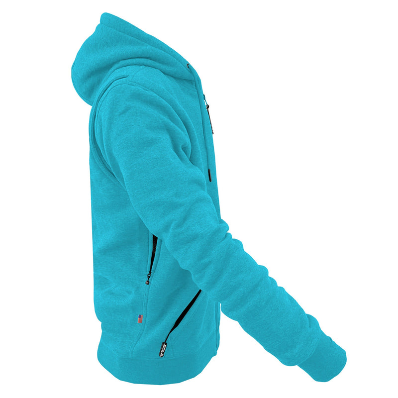 Load image into Gallery viewer, Protective Fleece Unisex Hoodie - Sky Blue