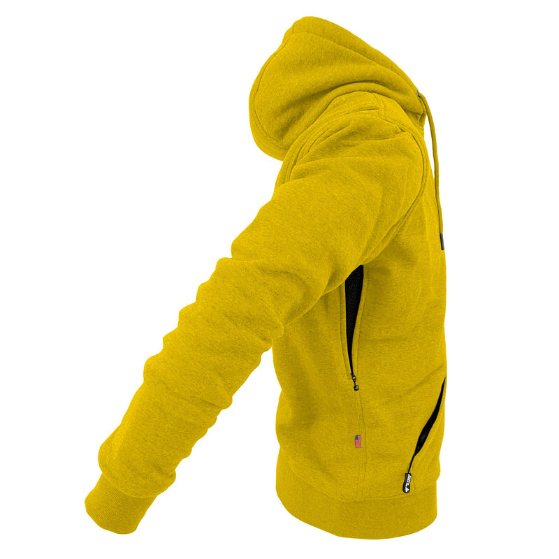 Load image into Gallery viewer, Protective Fleece Unisex Hoodie - Yellow
