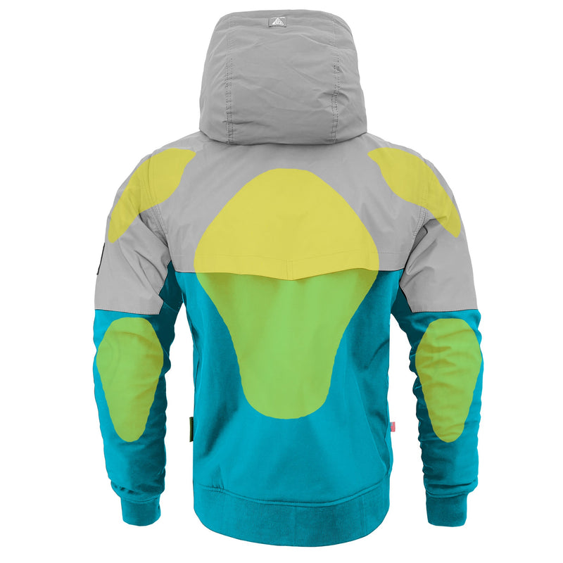 Load image into Gallery viewer, SoftShell Reflective Arctic Blue Eclipse Hoodie