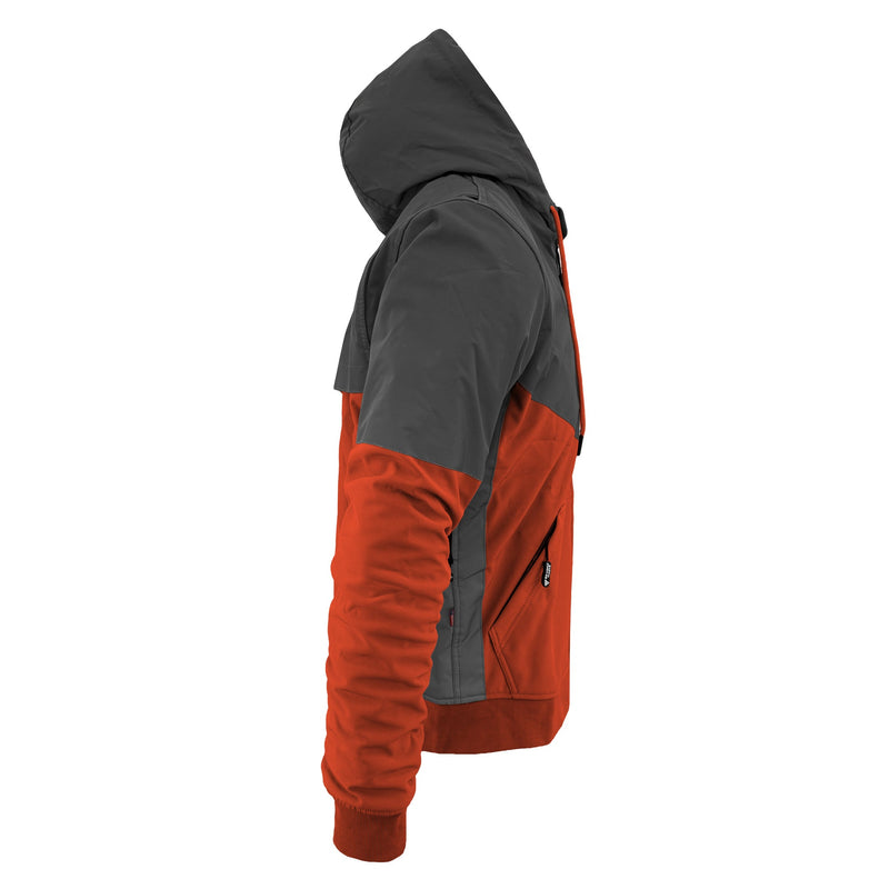 Load image into Gallery viewer, SoftShell Reflective Orange Nebula Hoodie