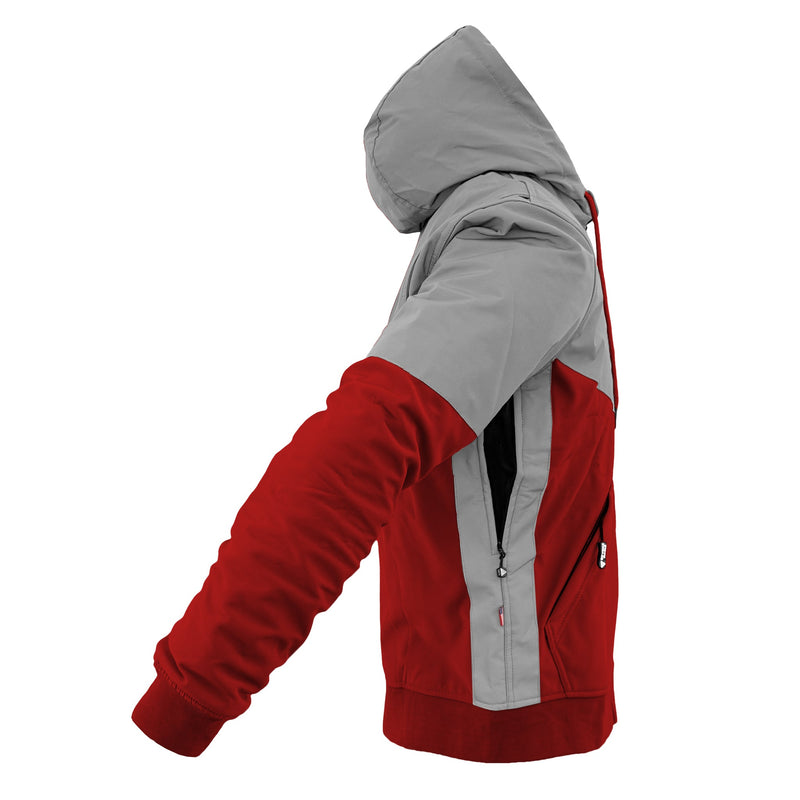 Load image into Gallery viewer, SoftShell Reflective Red Eclipse Hoodie