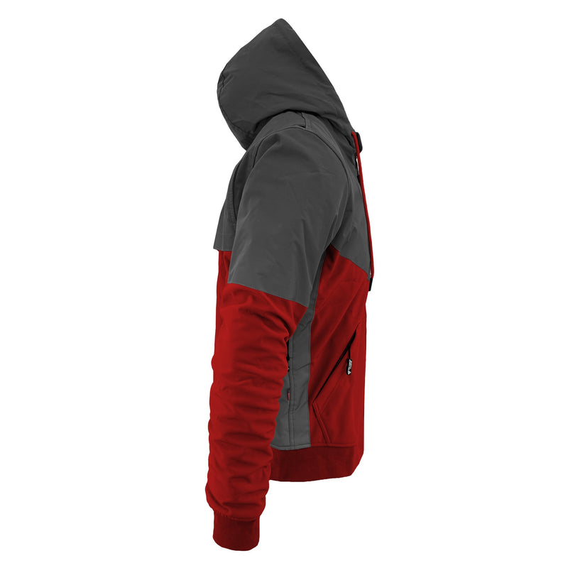 Load image into Gallery viewer, SoftShell Reflective Red Nebula Hoodie