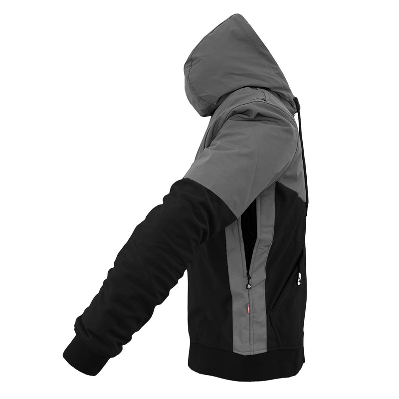 Load image into Gallery viewer, SoftShell Reflective "Nightfall Nebula" Hoodie - Black