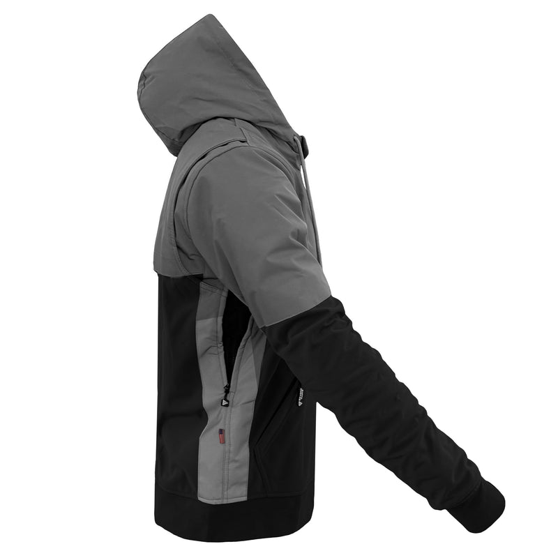 Load image into Gallery viewer, SoftShell Reflective "Nightfall Nebula" Hoodie - Black