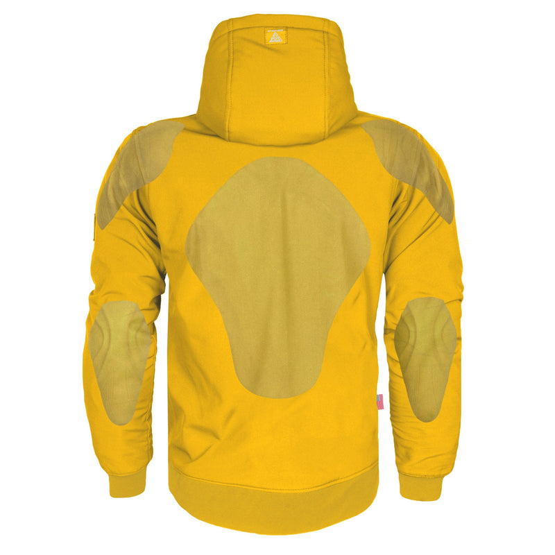 Load image into Gallery viewer, Protective SoftShell Unisex Hoodie - Yellow Matte