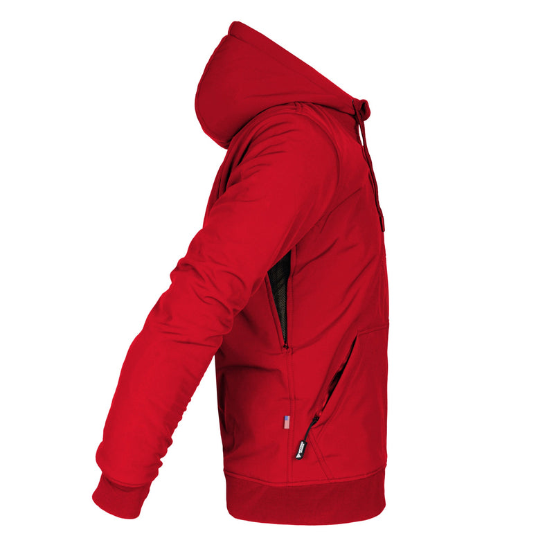 Load image into Gallery viewer, Protective SoftShell Unisex Hoodie - Red Solid Matte