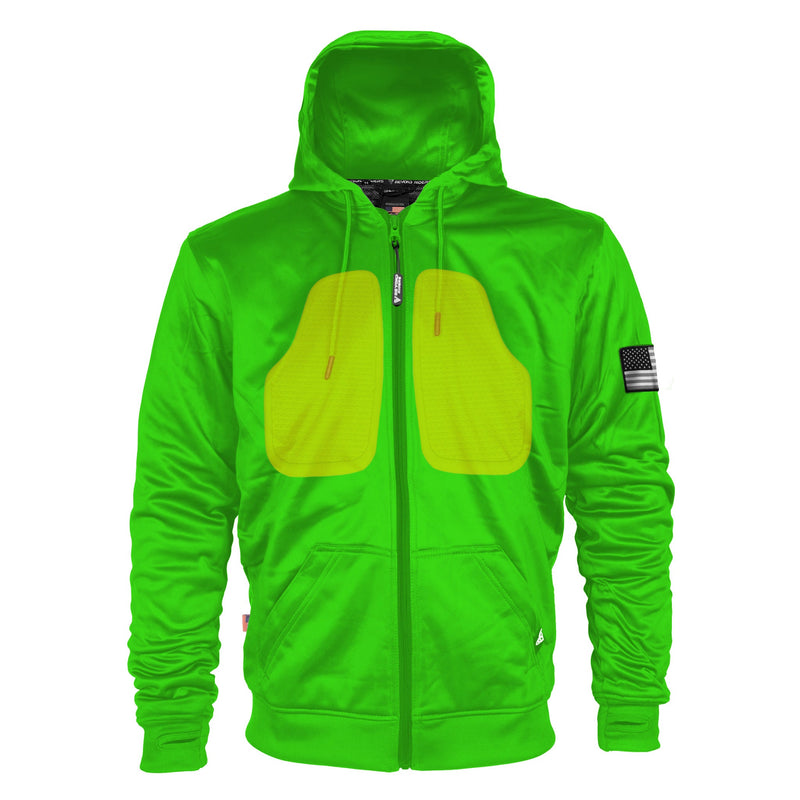 Load image into Gallery viewer, Green Solid Ultra Protective Hoodie