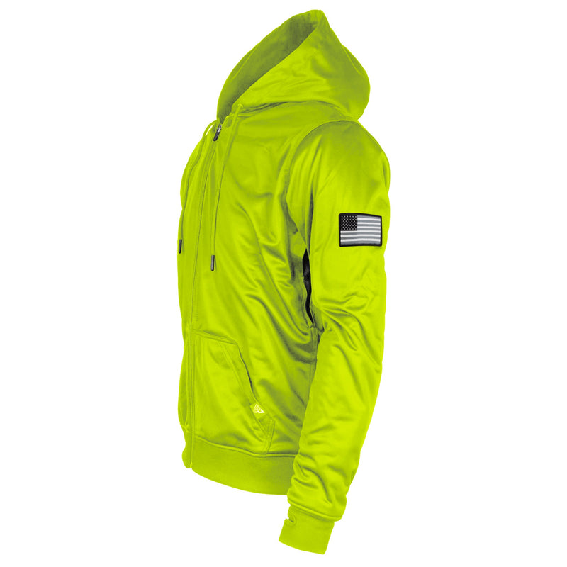 Load image into Gallery viewer, Hi Vis Green Solid Ultra Protective Hoodie