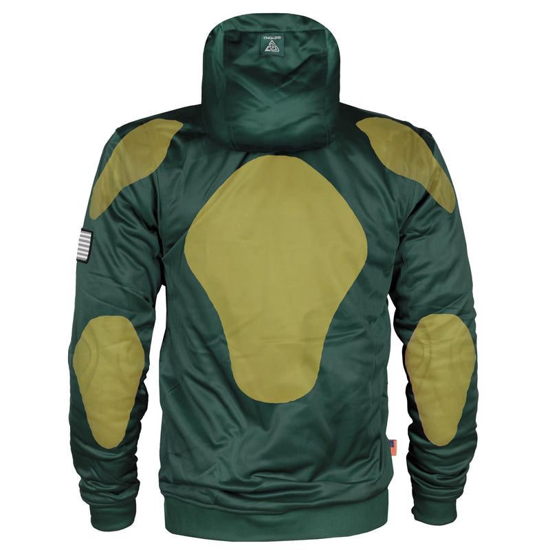 Load image into Gallery viewer, Dark Green Solid Ultra Protective Hoodie