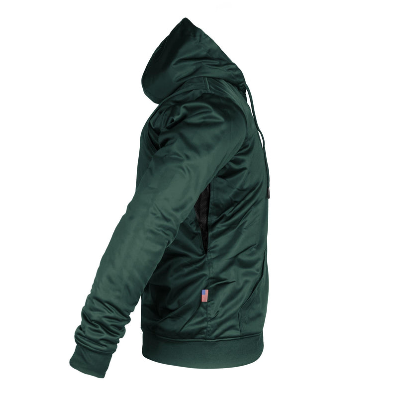 Load image into Gallery viewer, Dark Green Solid Ultra Protective Hoodie