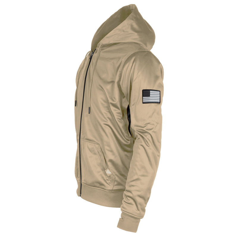 Load image into Gallery viewer, Khaki Solid Ultra Protective Hoodie
