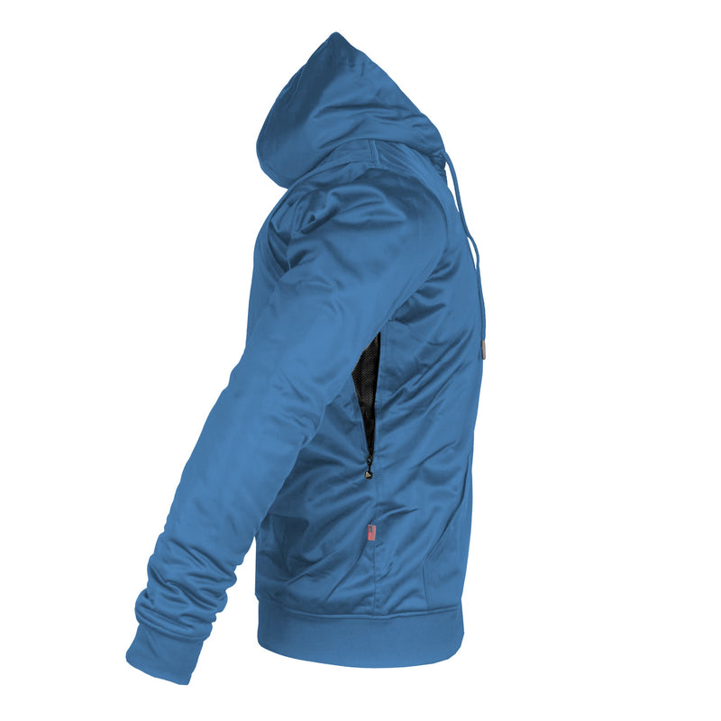 Load image into Gallery viewer, Sky Blue Solid Ultra Protective Hoodie with Pads