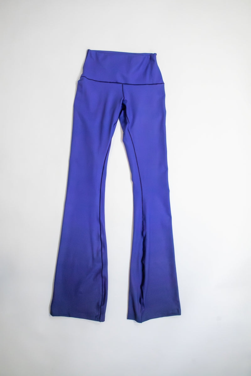 Load image into Gallery viewer, Purple Amethyst Jewel Flare Pants