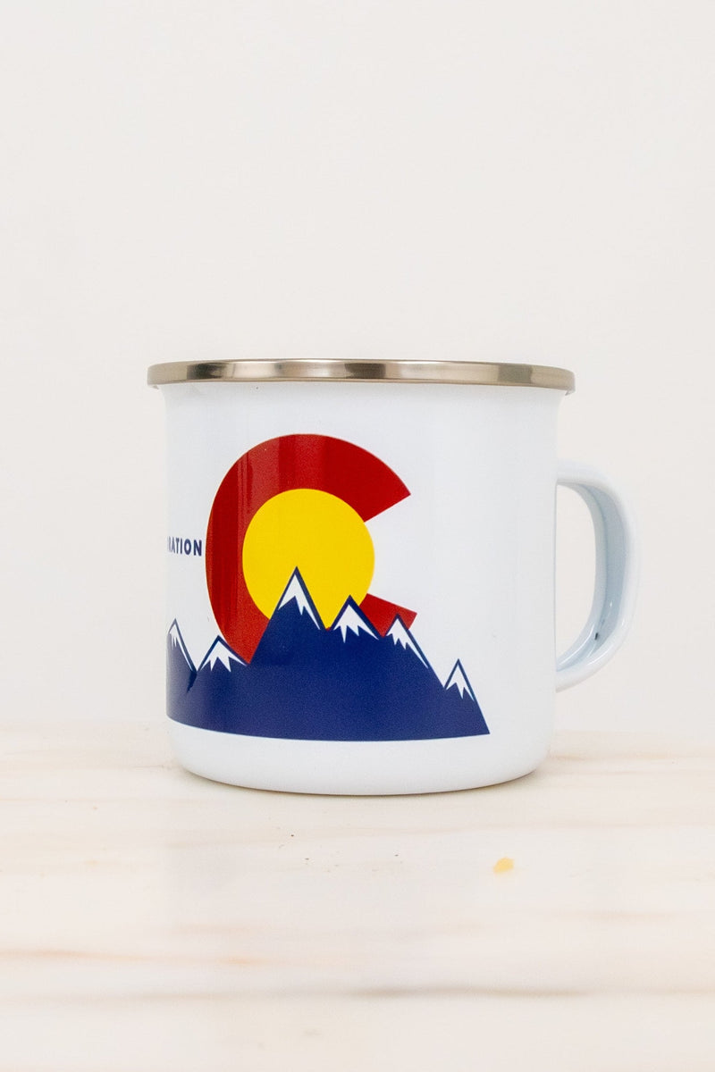 Load image into Gallery viewer, Colorado Camp Mug 12oz