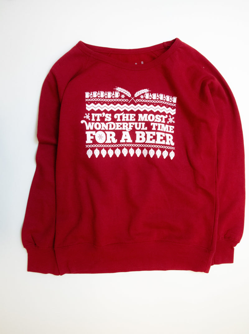 Load image into Gallery viewer, 1876 | The Most Wonderful Sweatshirt - Red *FINAL SALE*
