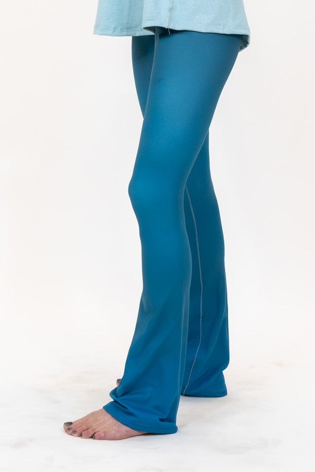 Load image into Gallery viewer, Blue Topaz Jewel Flare Pants