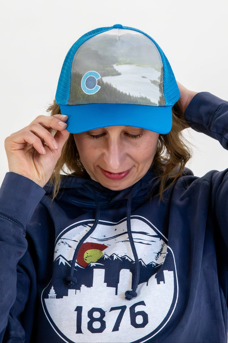 Load image into Gallery viewer, Lake City Snapback Trucker Hat