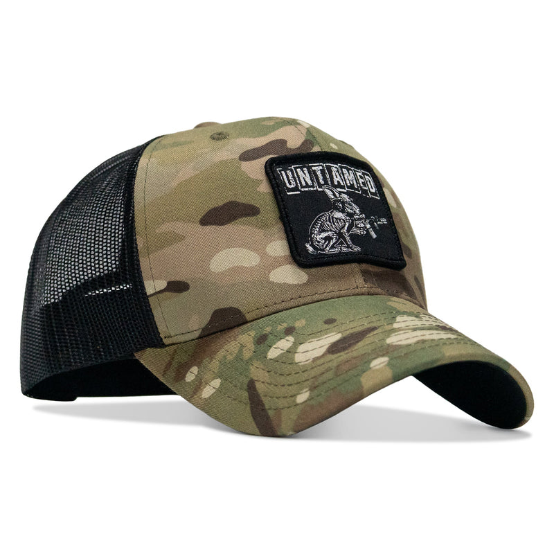 Load image into Gallery viewer, Untamed Rabbit Patch Snapback Hat
