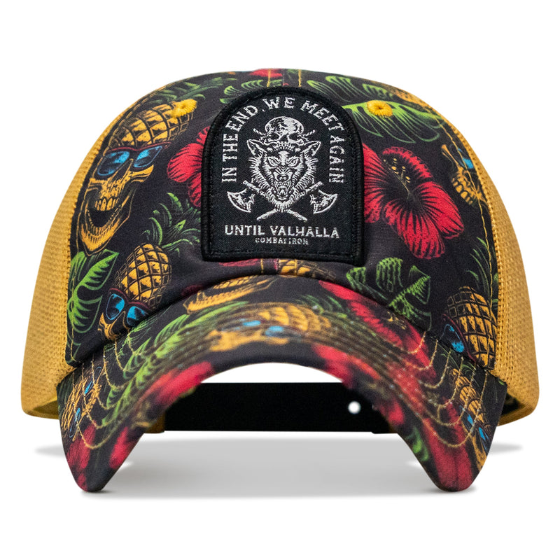 Load image into Gallery viewer, In The End, We Meet Again - Until Valhalla Patch Tactical Ripstop Mesh Snapback Hat