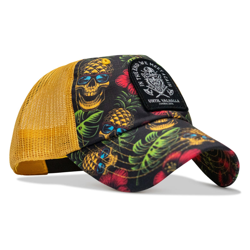 Load image into Gallery viewer, In The End, We Meet Again - Until Valhalla Patch Tactical Ripstop Mesh Snapback Hat