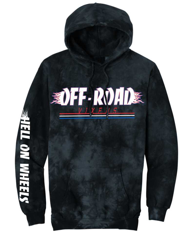 Load image into Gallery viewer, USA Hell on Wheels Unisex Pullover Hoodie