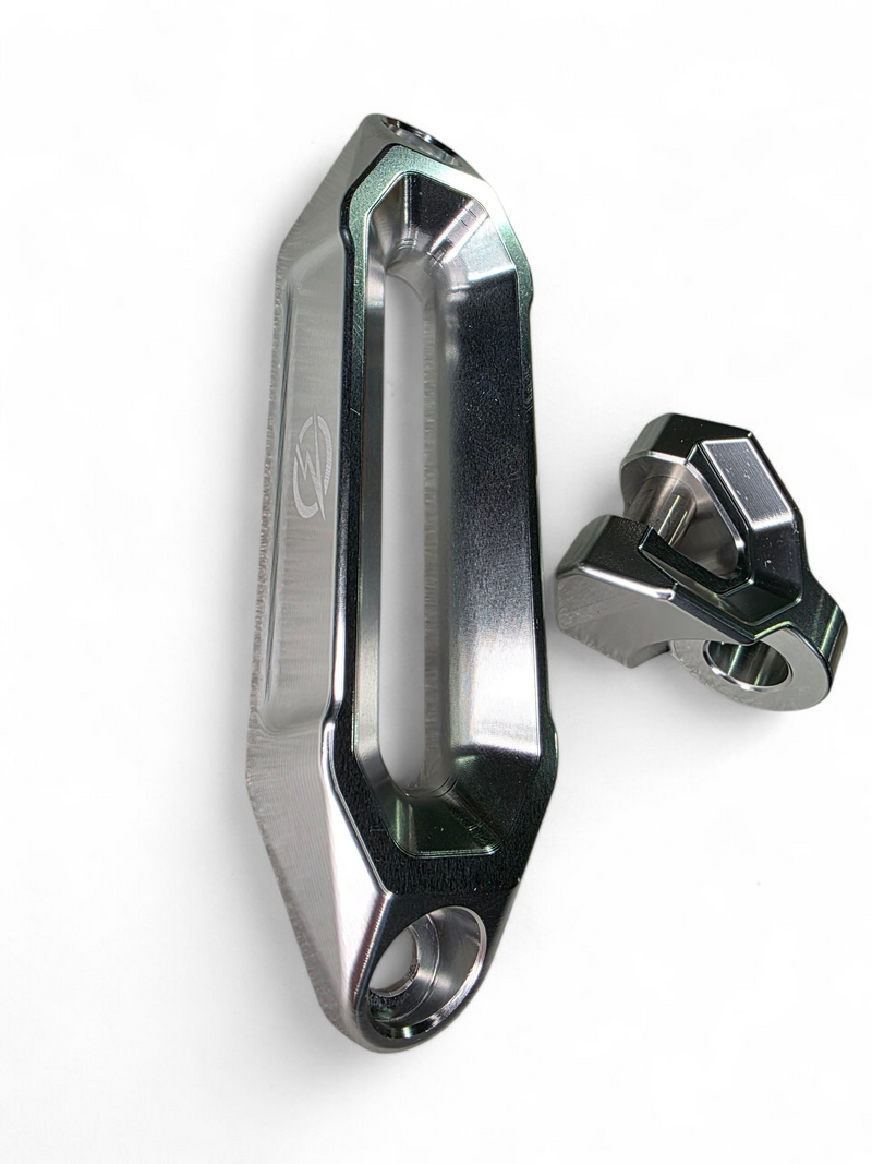Load image into Gallery viewer, Winch Hawse Fairlead and Hook Combo (Clear)