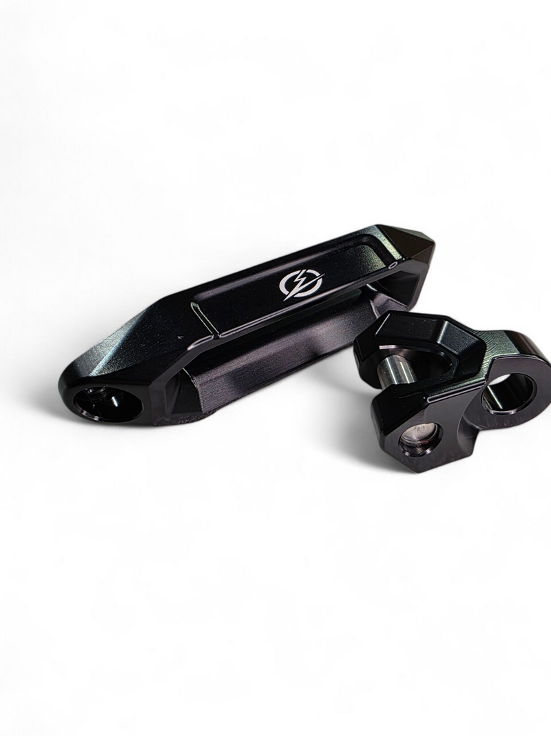 Load image into Gallery viewer, Elektric Offroad Designs UTV Winch Fairlead and Hook (Black)