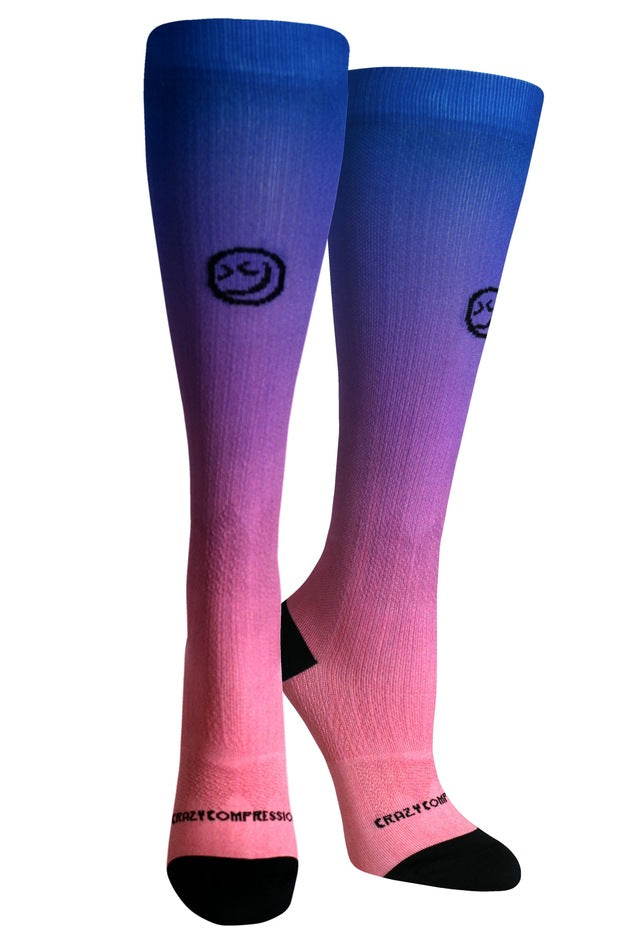 Load image into Gallery viewer, Ombré Blue Pink - (Standard & Extra Wide)