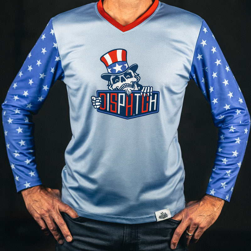 Load image into Gallery viewer, Uncle Slam's America Mountain Bike Jersey