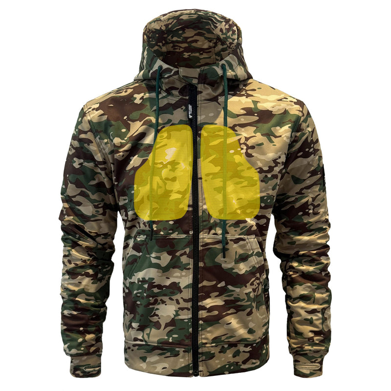 Load image into Gallery viewer, Protective SoftShell Unisex Camouflage Hoodie - “Delta Four”