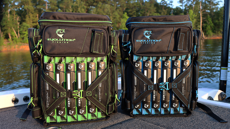 Load image into Gallery viewer, Drift Series 3600 Tackle Backpack with Rod Holders & QuikLatch Trays