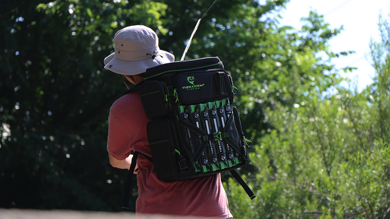 Load image into Gallery viewer, Drift Series 3600 Tackle Backpack with Rod Holders & QuikLatch Trays