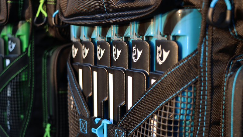 Load image into Gallery viewer, Drift Series 3600 Tackle Backpack with Rod Holders & QuikLatch Trays