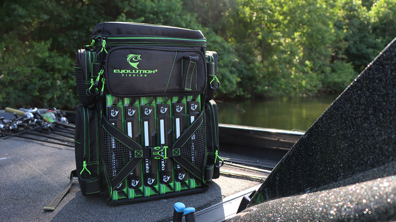 Load image into Gallery viewer, Drift Series 3600 Tackle Backpack with Rod Holders & QuikLatch Trays