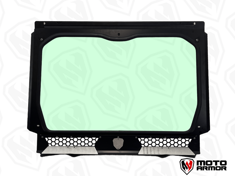 Load image into Gallery viewer, Moto Armor Pro R 4 Seat Full Glass Windshield