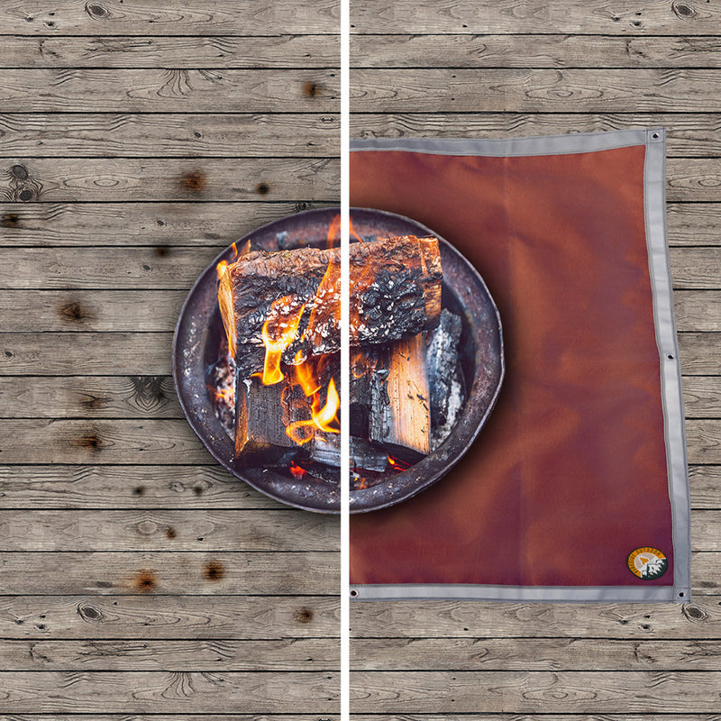 Load image into Gallery viewer, Ember Mat - Protect The Ground From Popping Embers or Dripping Grease
