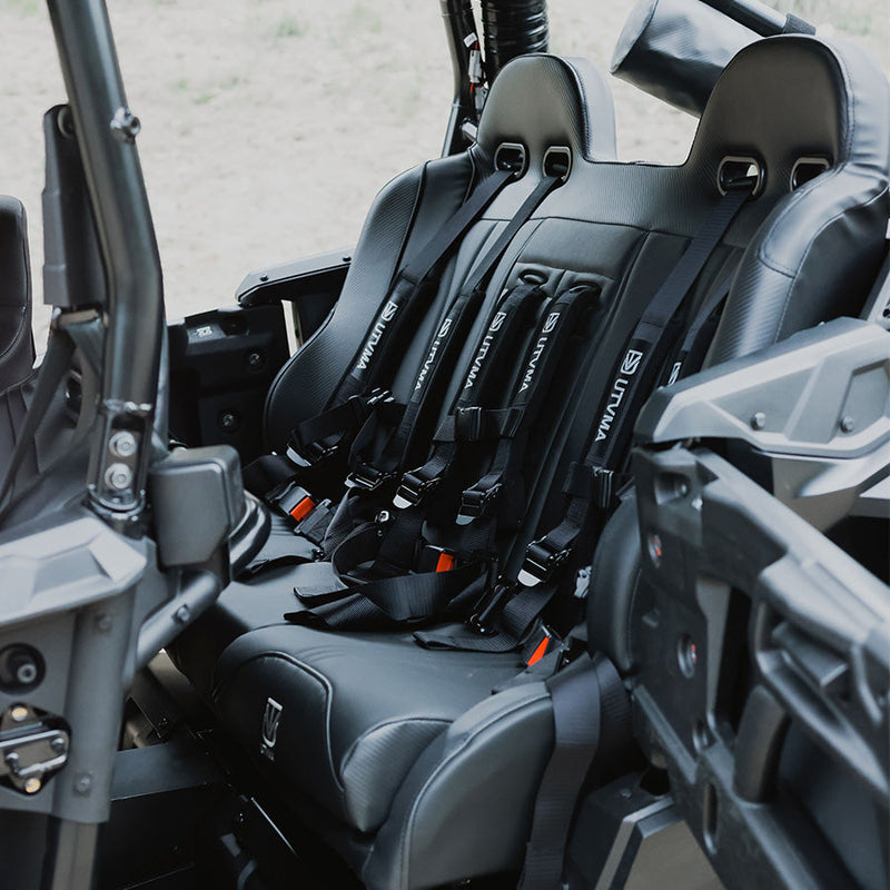 Load image into Gallery viewer, Honda Talon 4 Rear Bench Seat W Harnesses (2019+)