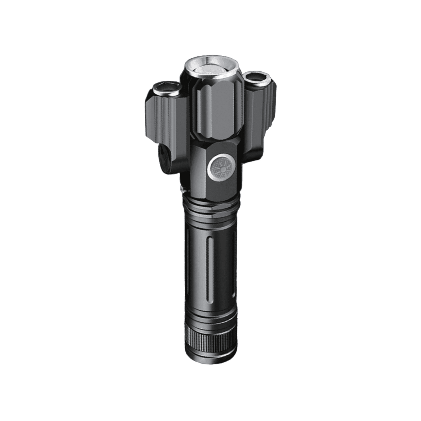 3 Head Zoomable Rechargeable LED Flashlight - Skoutley Outdoors LLC