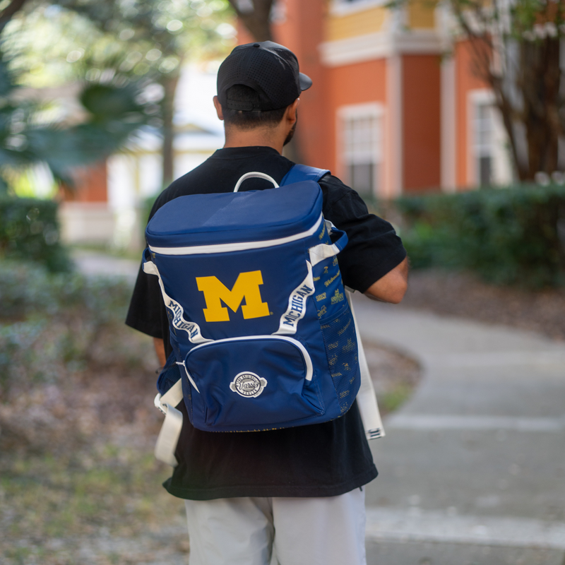 Load image into Gallery viewer, University of Michigan Backpack Cooler