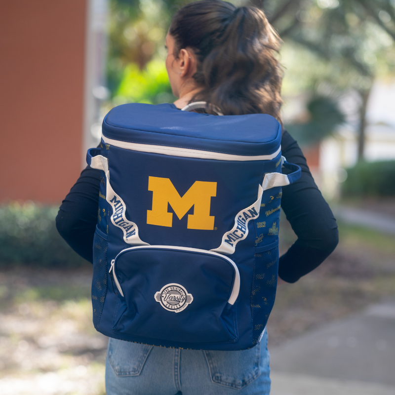 Load image into Gallery viewer, University of Michigan Backpack Cooler