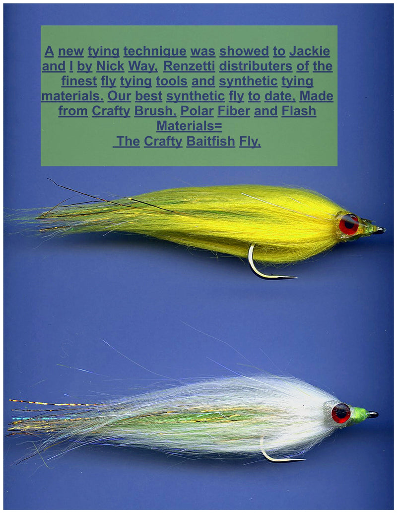 Load image into Gallery viewer, Crafty Baitfish Fly