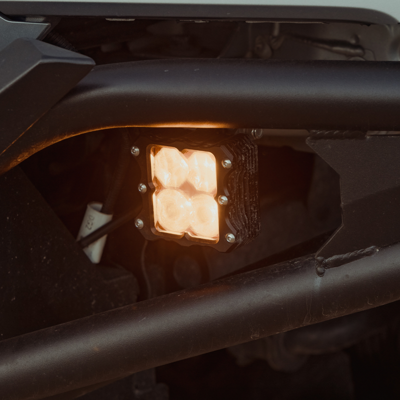 Load image into Gallery viewer, Quattro Amber LED Pod Light
