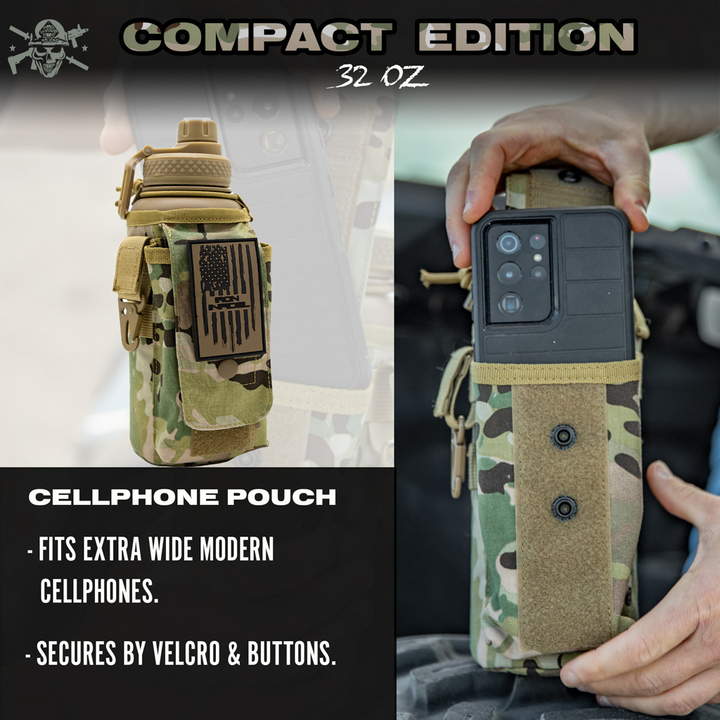 Load image into Gallery viewer, 32oz Compact Battle Bottles
