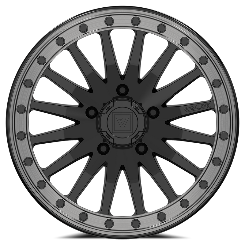 Load image into Gallery viewer, V06 BEADLOCK 15X8 +40 5X114.3 GLOSS BLACK