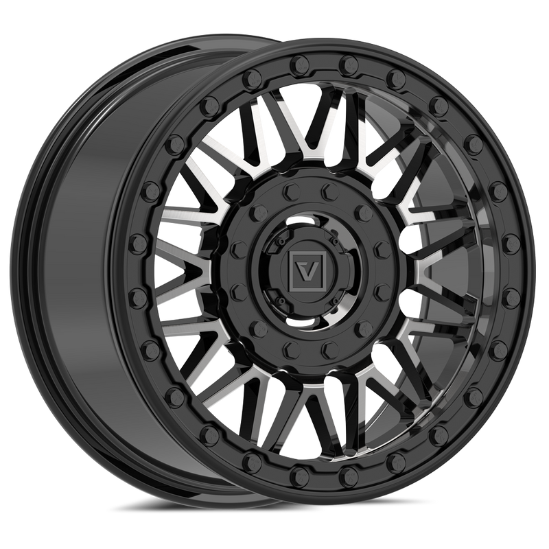 Load image into Gallery viewer, V08 BEADLOCK 15X7 +30MM 4X137/4X156 DARK TINT