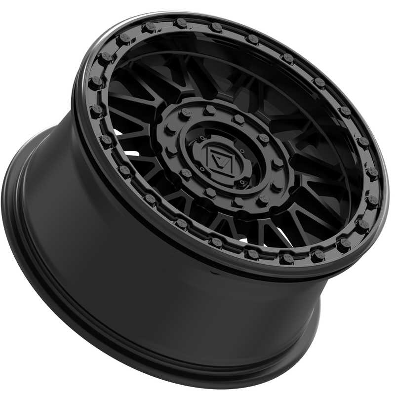 Load image into Gallery viewer, V08 BEADLOCK 15X7 +30MM 4X137/4X156 SATIN BLACK