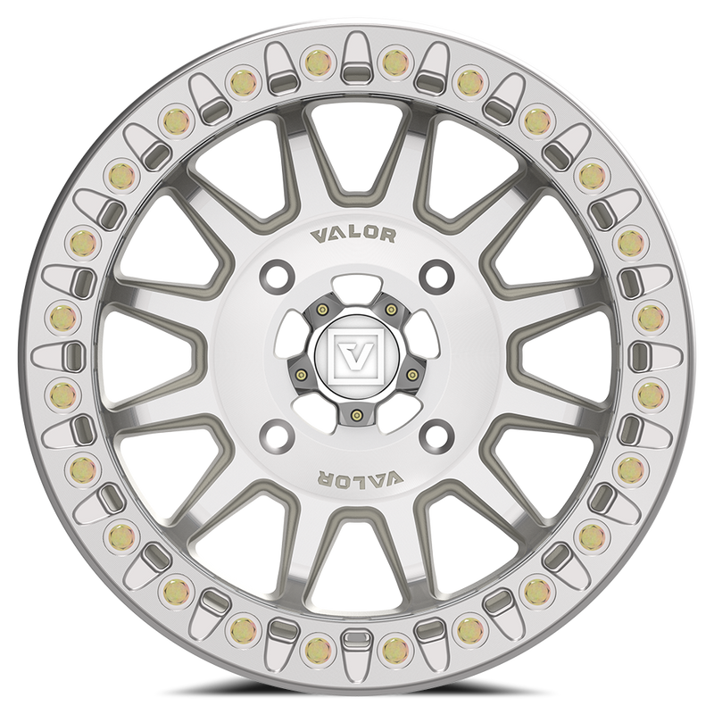 Load image into Gallery viewer, V09 BEADLOCK 15X7 +40 4X156 RAW MACHINED