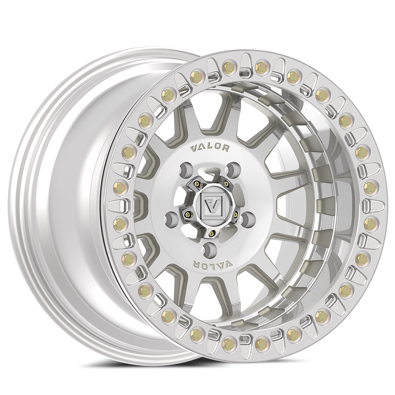 Load image into Gallery viewer, V09 BEADLOCK 15X10 +0 5X114.3 RAW MACHINED