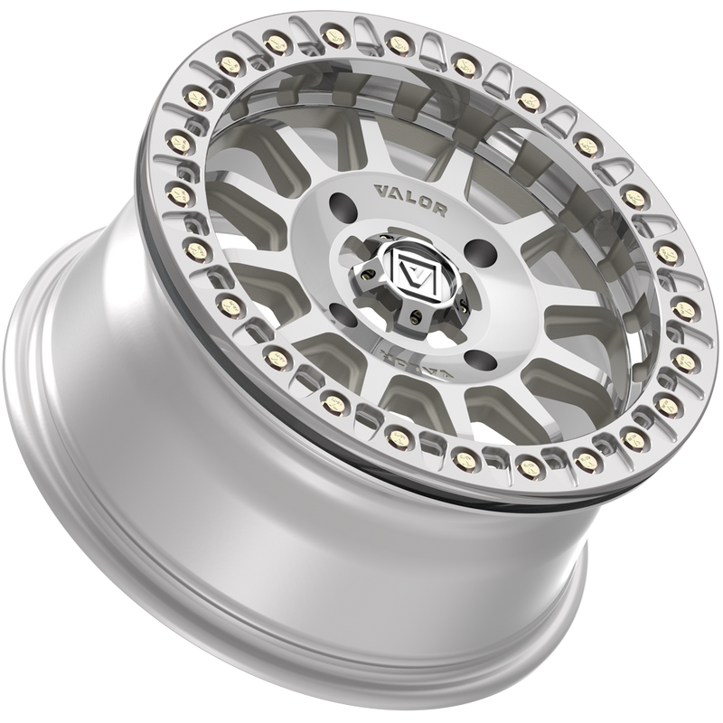 Load image into Gallery viewer, V09 BEADLOCK 15X7 +40 4X156 RAW MACHINED